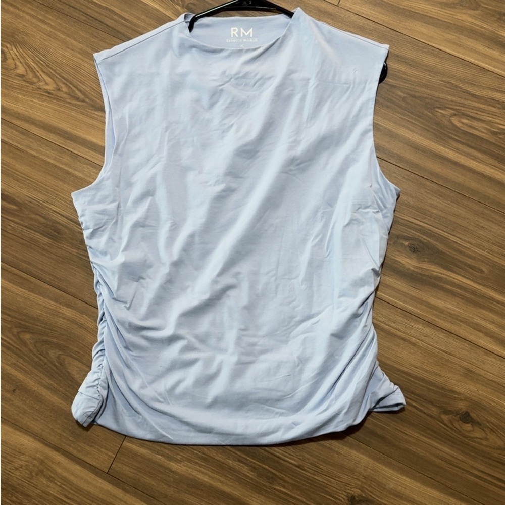 Rebecca Minkoff Light Blue Sleeveless Top